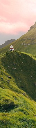 Kalsoy island with Kallur lighthouse - a new James Bond was also filmed here